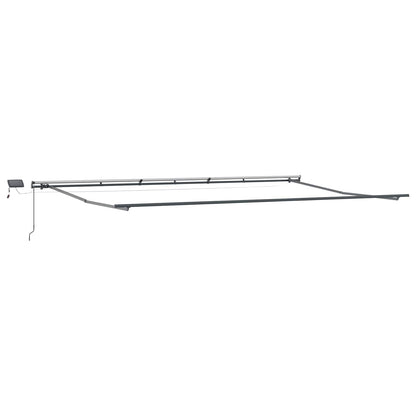 vidaXL Retractable Awning Yellow and Orange 600 x 300 cm 6