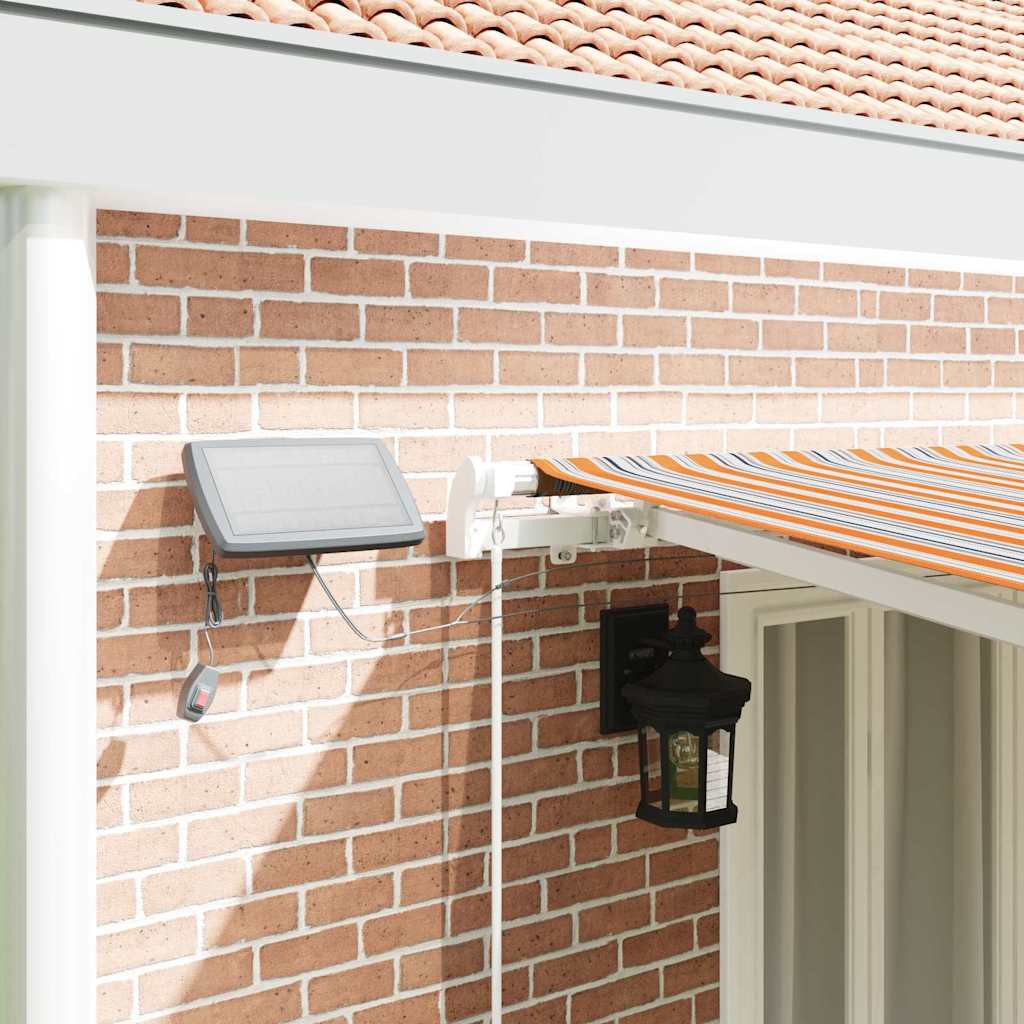 vidaXL Retractable Awning Multicolour 600 x 300 cm 4