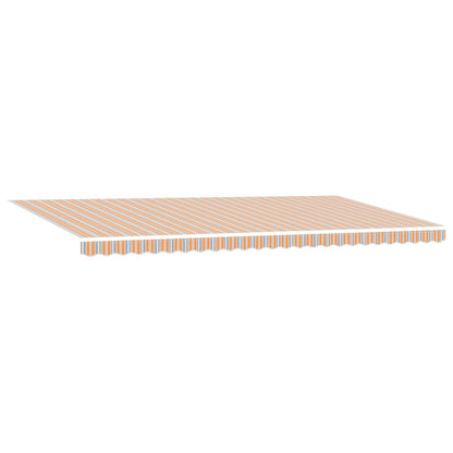 vidaXL Retractable Awning Multicolour 600 x 300 cm 5