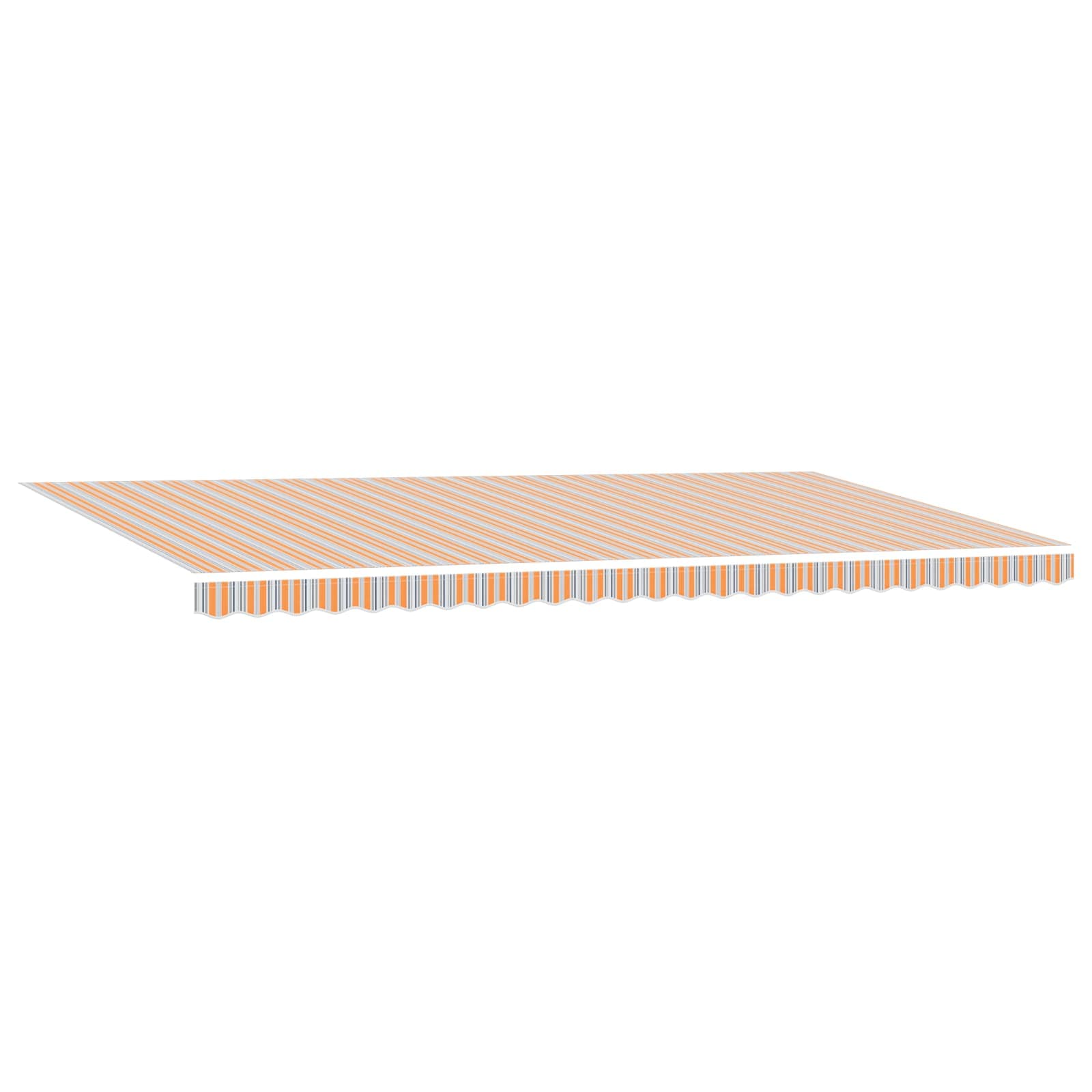 vidaXL Retractable Awning Multicolour 600 x 300 cm 2