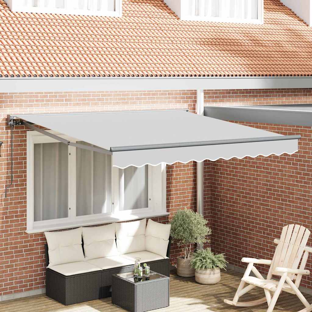 vidaXL Manual Awning Frame Anthracite