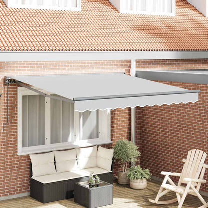 vidaXL Manual Awning Frame Anthracite
