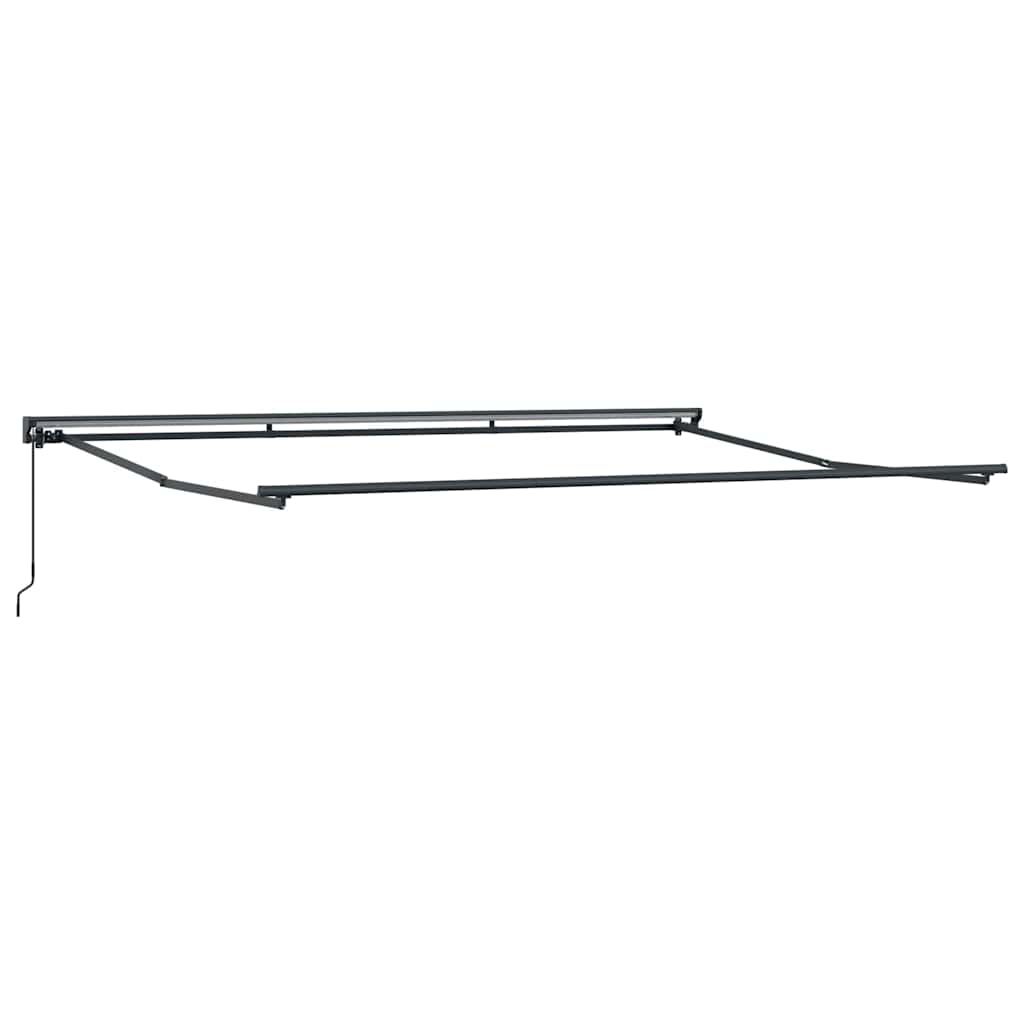 vidaXL Manual Awning Frame 4.5 x 3 m Anthracite 2
