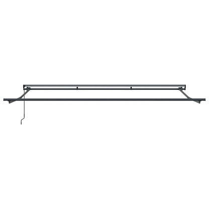 vidaXL Manual Awning Frame 4.5 x 3 m Anthracite 4