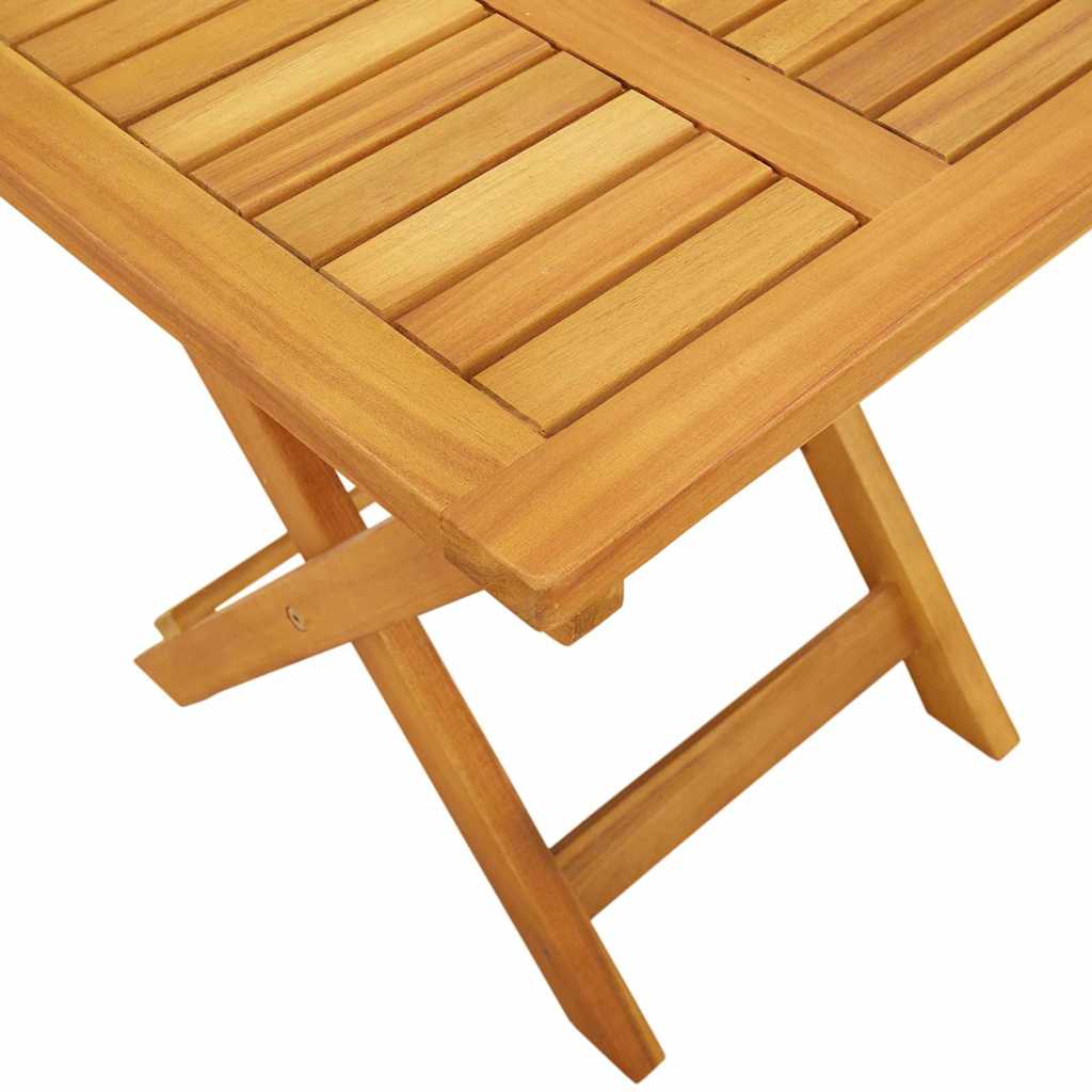 vidaXL Sun Lounger 3 pcs Solid Acacia Wood Brown 4