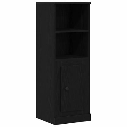 Highboards 3 pcs Engineered Wood Black oak