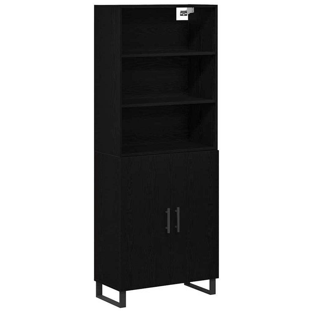 vidaXL Highboard 69.5x34x180 cm Engineered Wood 2 Doors