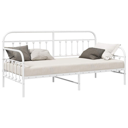 Daybed Frame Powder-Coated Steel without Trundle 100 cm 200 cm