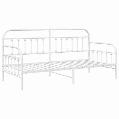 Daybed Frame Powder-Coated Steel without Trundle 100 cm 200 cm