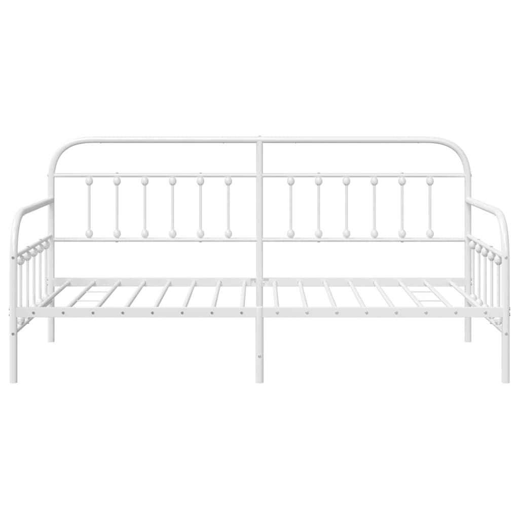Daybed Frame Powder-Coated Steel without Trundle 100 cm 200 cm