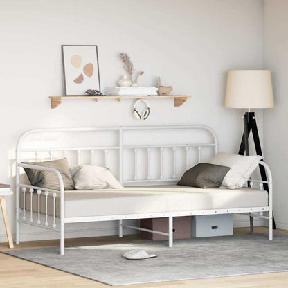 Daybed Frame Powder-Coated Steel without Trundle 107 cm 203 cm