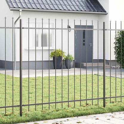 vidaXL Garden Fence WOERDEN 7 pcs 11.9 x 1.5 m Powder-coated Steel 1