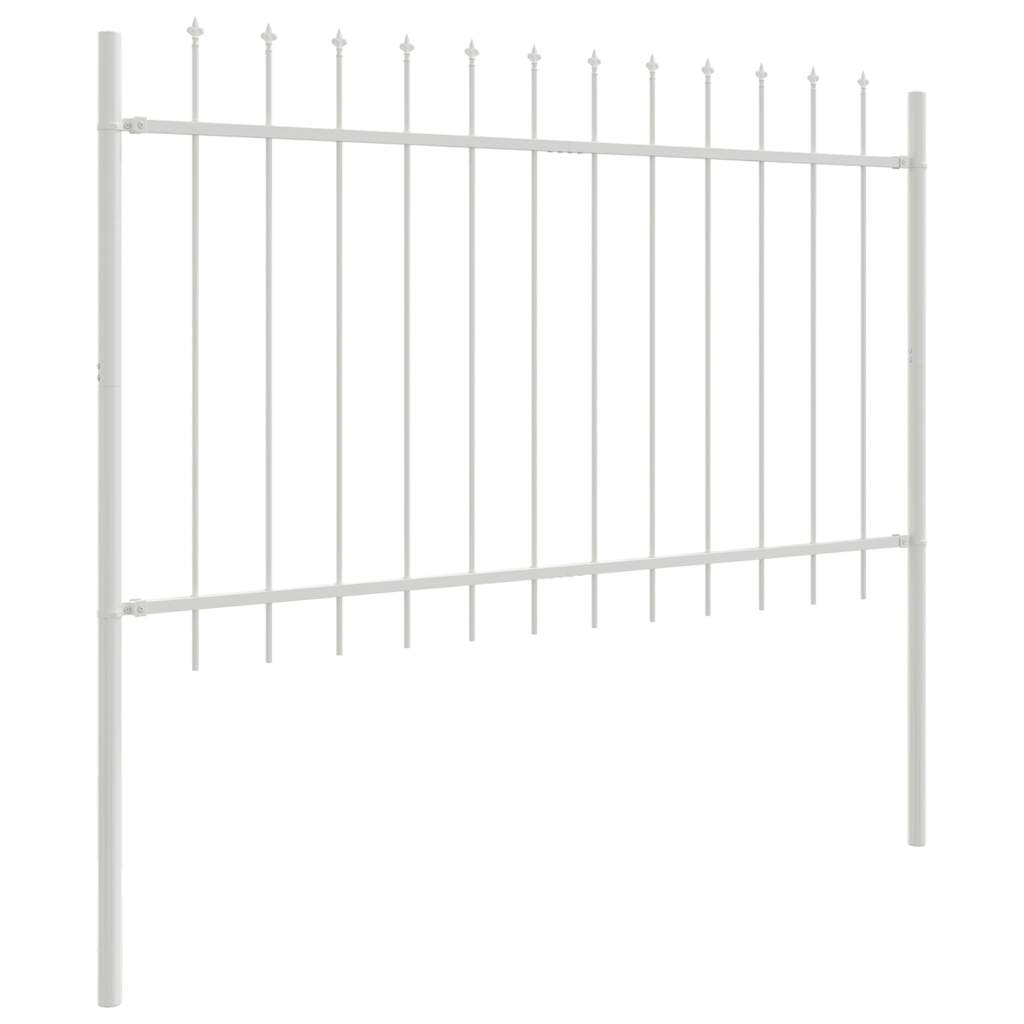 vidaXL Garden Fence WOERDEN 8 pcs 13.6 x 1.2 m Powder-coated Steel 4