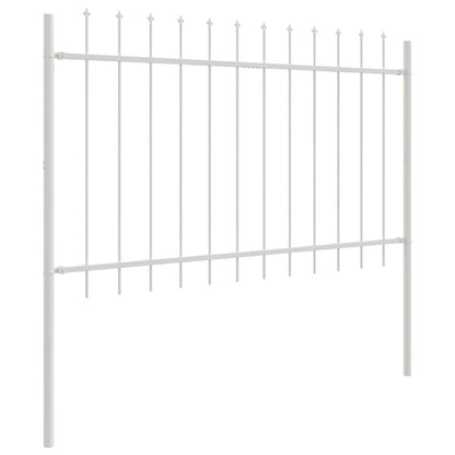 vidaXL Garden Fence WOERDEN 8 pcs 13.6 x 1.2 m Powder-coated Steel 4