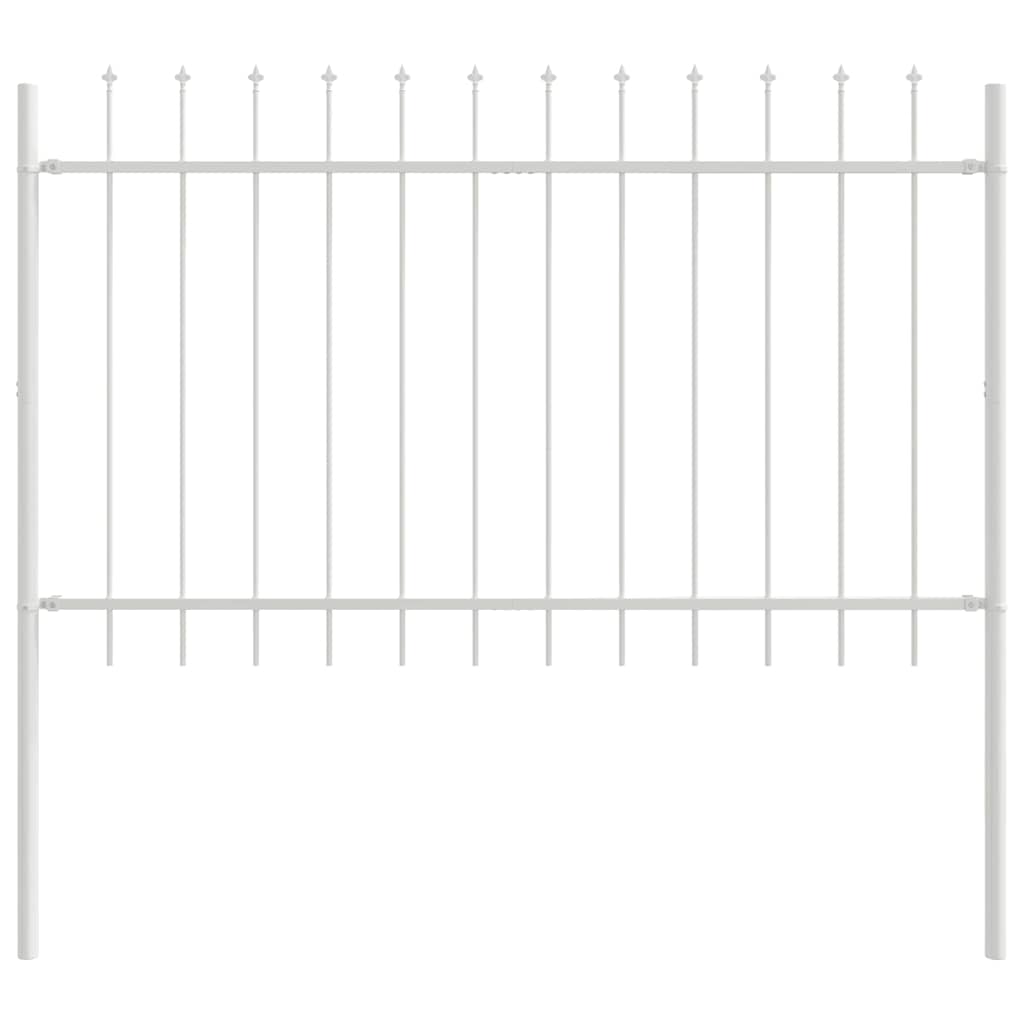 vidaXL Garden Fence WOERDEN 8 pcs 13.6 x 1.2 m Powder-coated Steel 5
