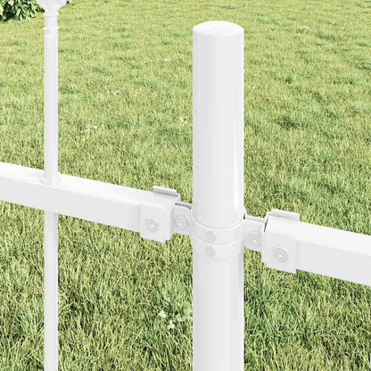 vidaXL Garden Fence WOERDEN 9 pcs 15.3 x 1.2 m Powder-coated Steel 3