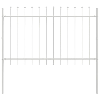 vidaXL Garden Fence WOERDEN 9 pcs 15.3 x 1.2 m Powder-coated Steel 5