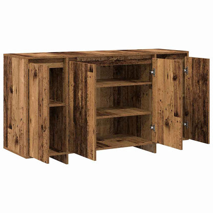Sideboard 135 x 41 x 75 cm Engineered Wood Old wood