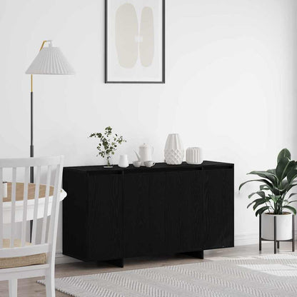 Sideboard 135 x 41 x 75 cm Engineered Wood Black oak