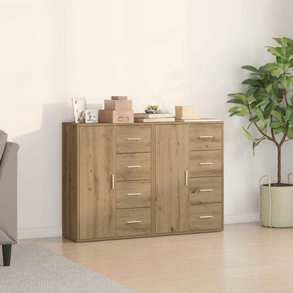 Sideboards 2 pcs 60x31x84 cm Engineered Wood Artisan oak