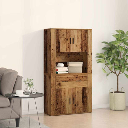 Highboard Engineered Wood Old wood