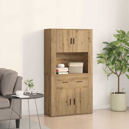Highboard Engineered Wood Artisan oak