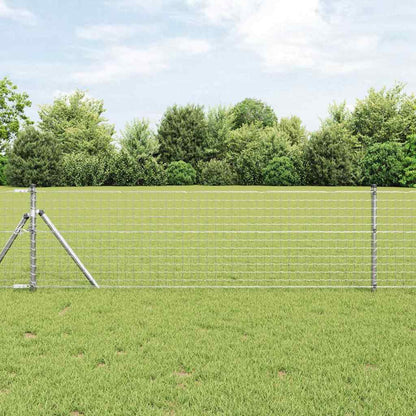 Euro Fence 0.4 x 50 m PVC-coated iron Galvanised Steel 0.4 m 50 x 50 mm