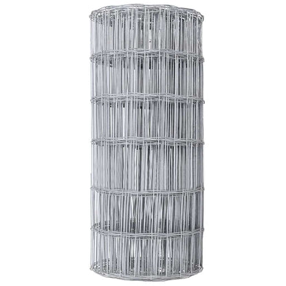 Euro Fence 0.4 x 50 m PVC-coated iron Galvanised Steel 0.6 m 75 x 100 mm