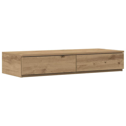 vidaXL Storage Bed Frame with Door Artisan Oak 100 cm Engineered Wood 5