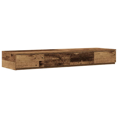 Bed Drawers Engineered Wood Old Wood 120 x 36.5 x 16.5 cm