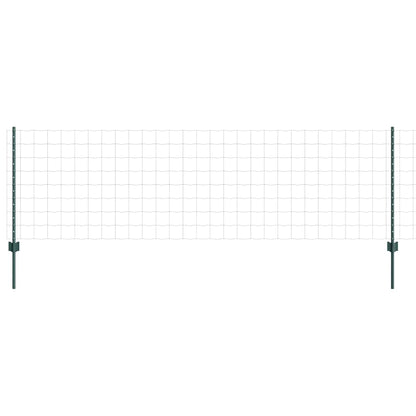 Euro Fence with Post 10 x 0.6 m PVC-Coated Steel Mesh Green 10 x 0.4 m – 10 x 1 m 10 x 0.8 m fence (10 x 10 cm mesh)