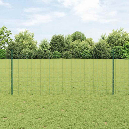 Euro Fence with Post 25 x 1.2 m PVC-Coated Steel Mesh Green 25 x 1 m – 50 x 0.6 m 25 x 1 m fence (10 x 10 cm mesh)