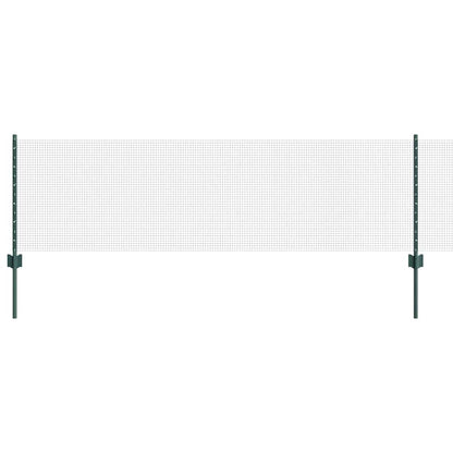 Welded Wire Fence with Posts 10 x 1.4 m PVC-Coated Steel Green 10 x 1.2 m – 25 x 0.6 m 25 x 0.6 m fence (1.2 x 1.2 cm mesh)