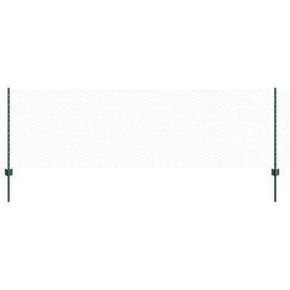 Hexagonal Fence with Post 10 x 0.5 m PVC-Coated Steel Green 10 x 0.4 m – 10 x 1 m 10 x 0.8 m fence (3.6 cm width mesh)