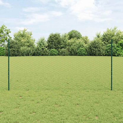 Hexagonal Fence with Post 100 x 0.8 m PVC-Coated Steel Green 100 x 0.6 m – 100 x 1.6 m 100 x 1.2 m fence (5 cm width mesh)