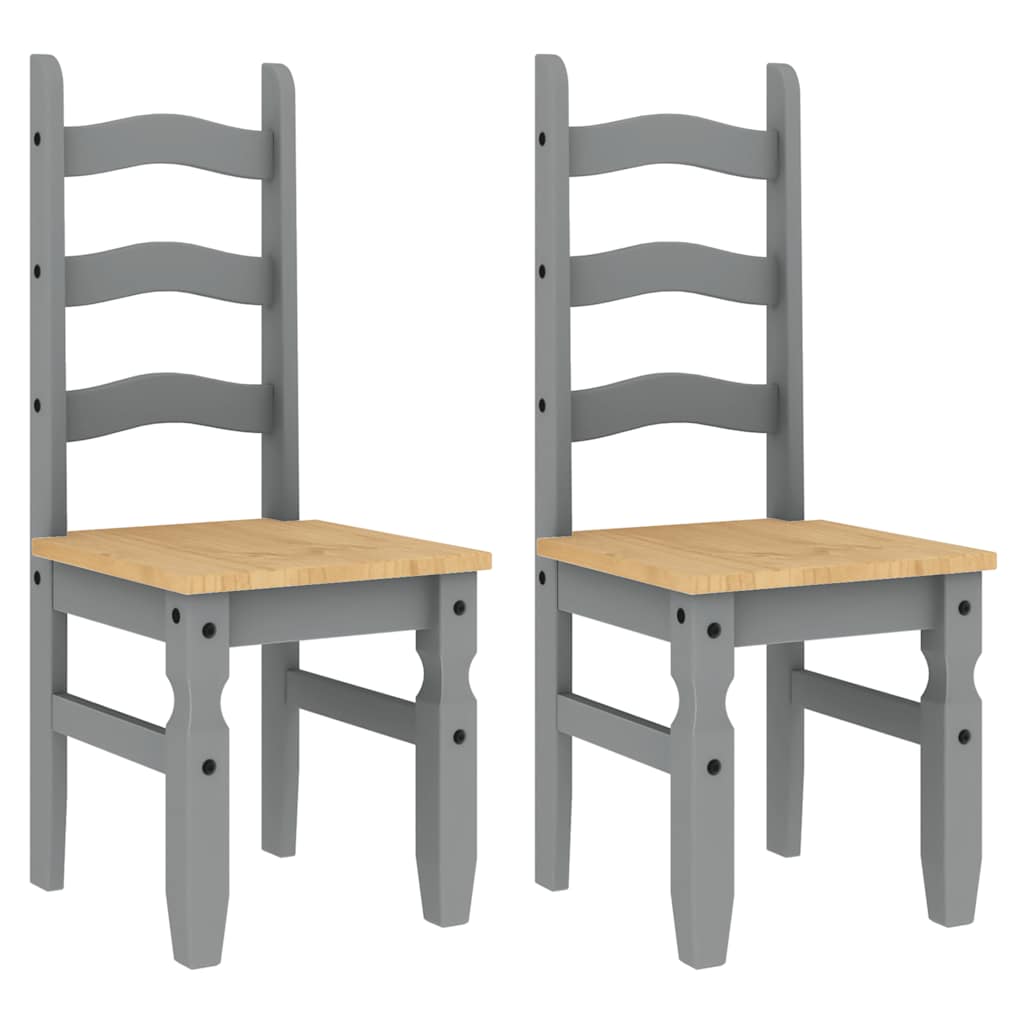 3 Piece Dining Set "PANAMA" Solid Wood Pine 112 cm