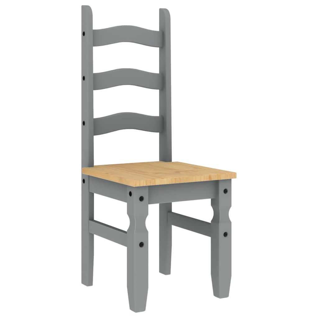 3 Piece Dining Set "PANAMA" Solid Wood Pine 112 cm