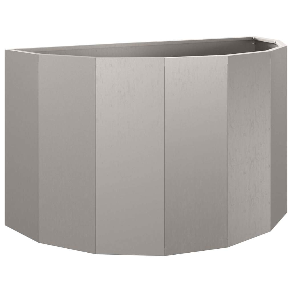 Planter 90 x 45 x 50 cm Steel Weathering steel