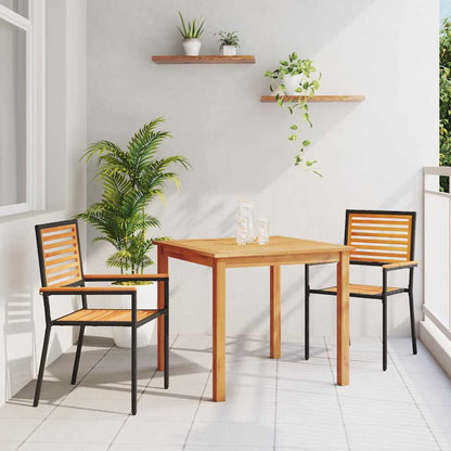 vidaXL Garden Dining Set 5 pcs Solid Acacia Wood