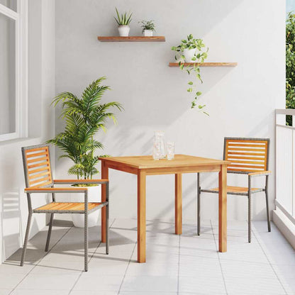 vidaXL Garden Dining Set 5 pcs Solid Acacia Wood