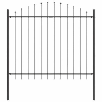 vidaXL Garden Fence WOERDEN 8 pcs 170 x 190 cm Powder-Coated Steel 5