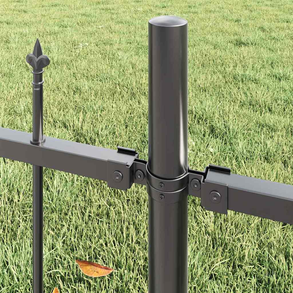 vidaXL Garden Fence WOERDEN 8 pcs 170 x 215 cm Powder-Coated Steel 3