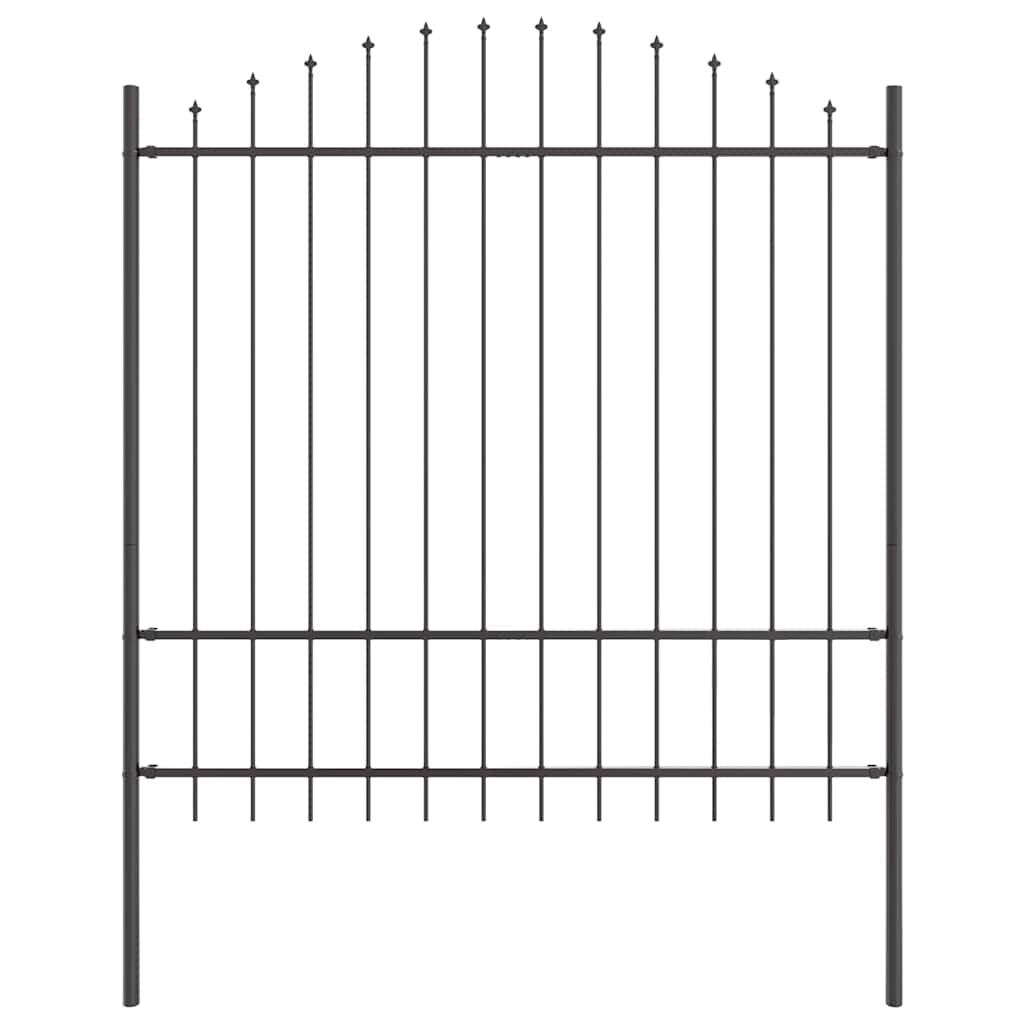 vidaXL Garden Fence WOERDEN 8 pcs 170 x 215 cm Powder-Coated Steel 5