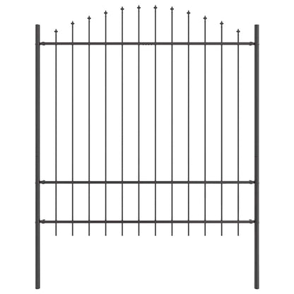 vidaXL Garden Fence WOERDEN 8 pcs 170 x 215 cm Powder-Coated Steel 5