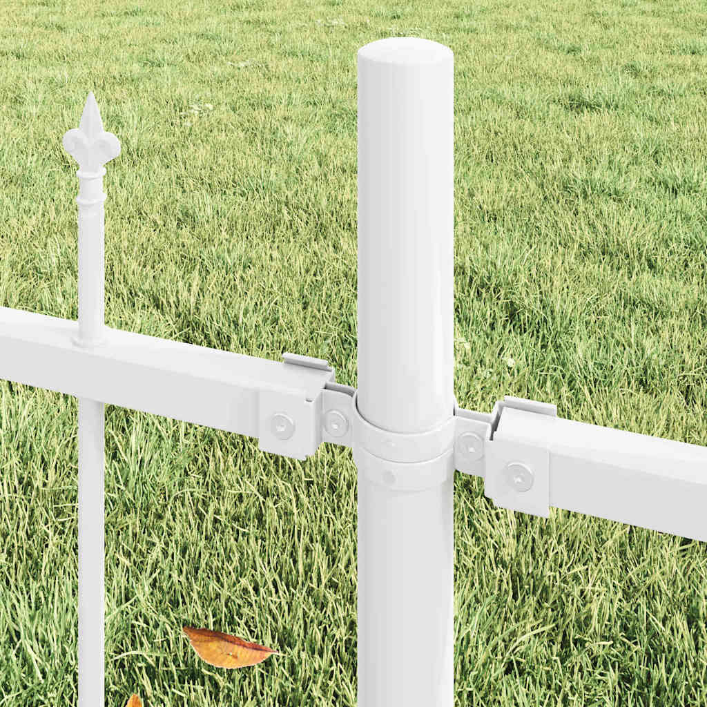 vidaXL Garden Fence WOERDEN 6 pcs 170 x 225 cm Powder-Coated Steel 4