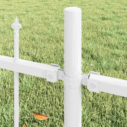 vidaXL Garden Fence WOERDEN 6 pcs 170 x 225 cm Powder-Coated Steel 4