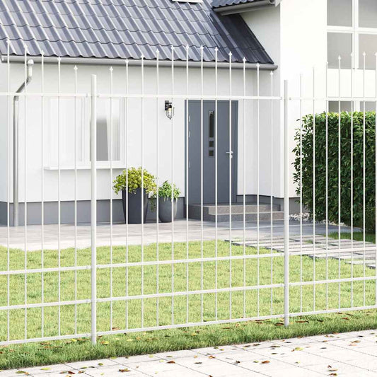 vidaXL Garden Fence WOERDEN 6 pcs 170 x 225 cm Powder-Coated Steel 1