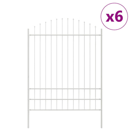 vidaXL Garden Fence WOERDEN 6 pcs 170 x 225 cm Powder-Coated Steel 3