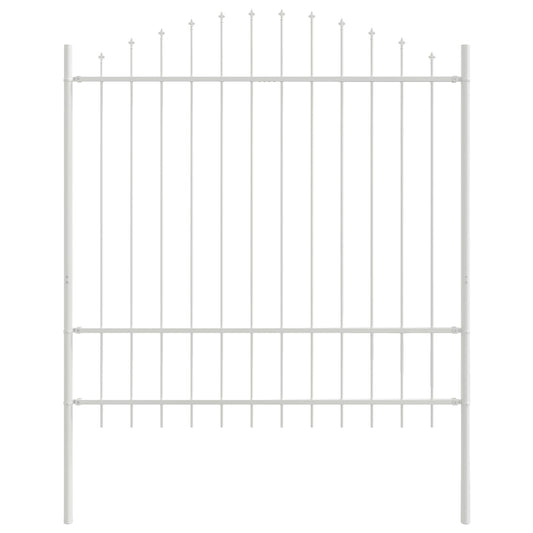 vidaXL Garden Fence WOERDEN 7 pcs 170 x 215 cm Powder-Coated Steel 2