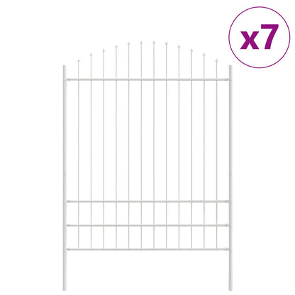 vidaXL Garden Fence WOERDEN 7 pcs 170 x 225 cm Powder-Coated Steel 3